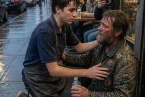 Teen Hero Risks Everything to Save a Stranger Outside a Café