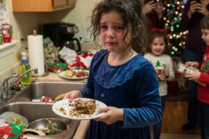 Adopted Daughter Left Out of Christmas Photos Until Dad Saw Why