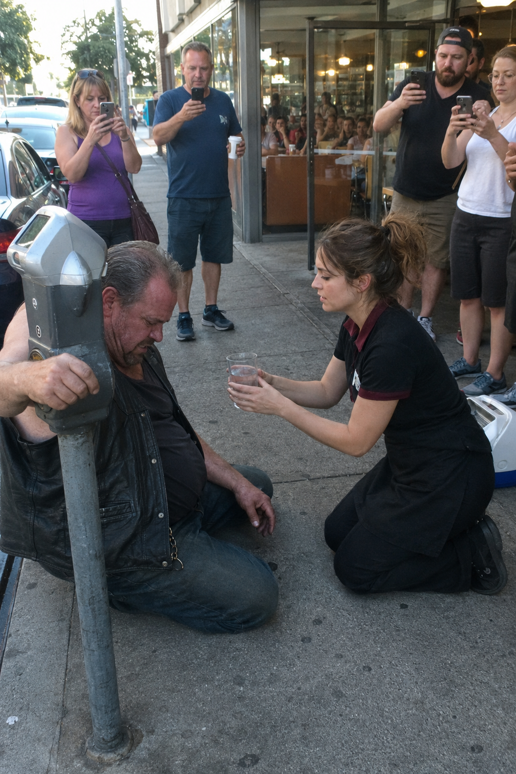 Biker Collapse at Diner: The Waitress Who Changed Everything