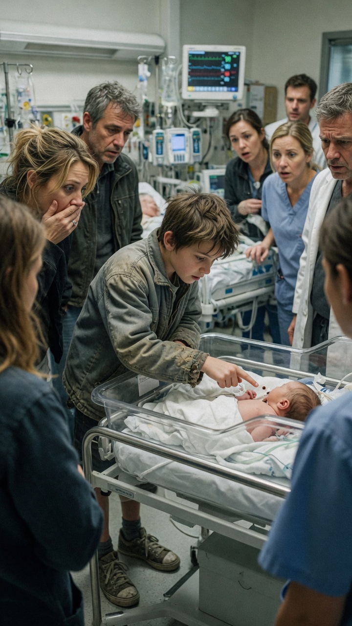 Hospital Mystery Boy Stuns Doctors and Saves Billionaire’s Son