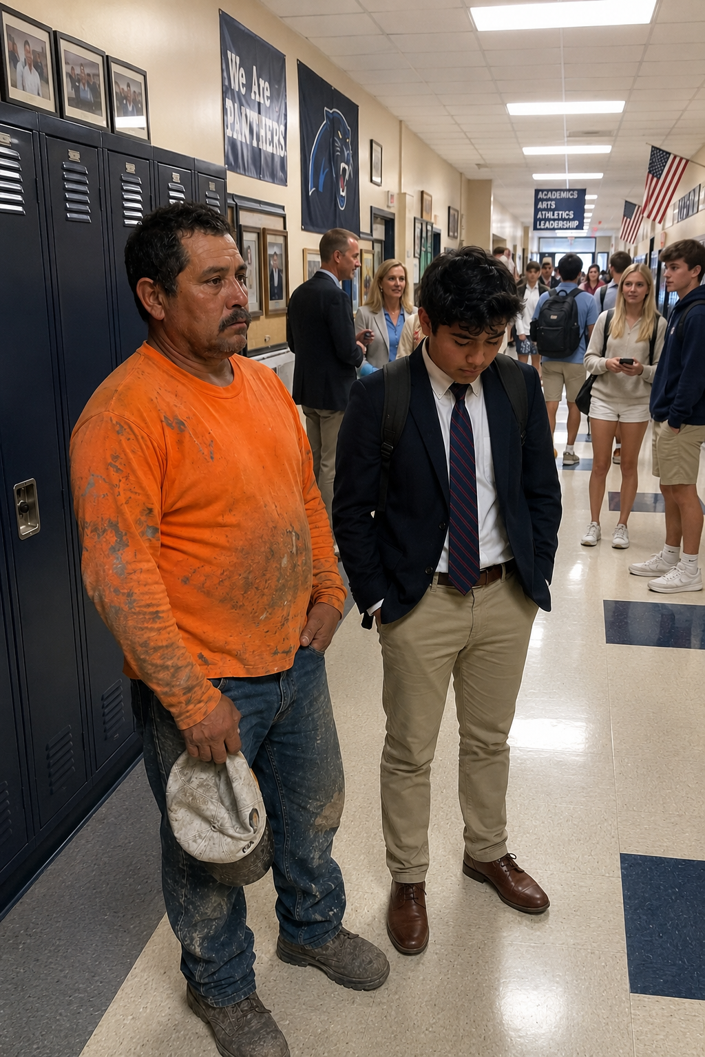Construction Worker Father Faced Shame Until One Teacher Spoke