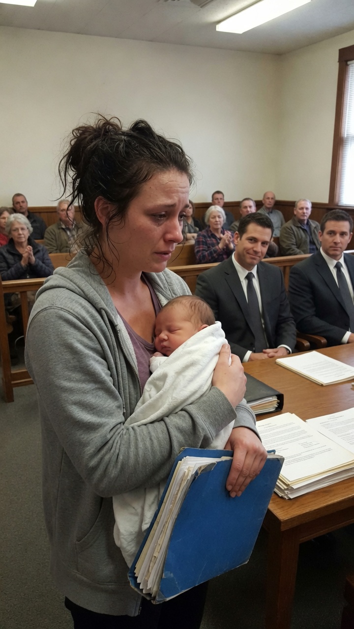 Custody Hearing Folder Revealed What Her Husband Tried to Hide