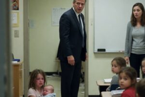 Daughter in Tears: Millionaire Father Faces the Truth at School