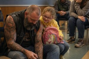 Biker Dad Paints Rainbow Toenails in Hospital — The Unforgettable