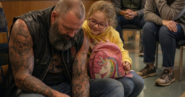 Biker Dad Paints Rainbow Toenails in Hospital — The Unforgettable