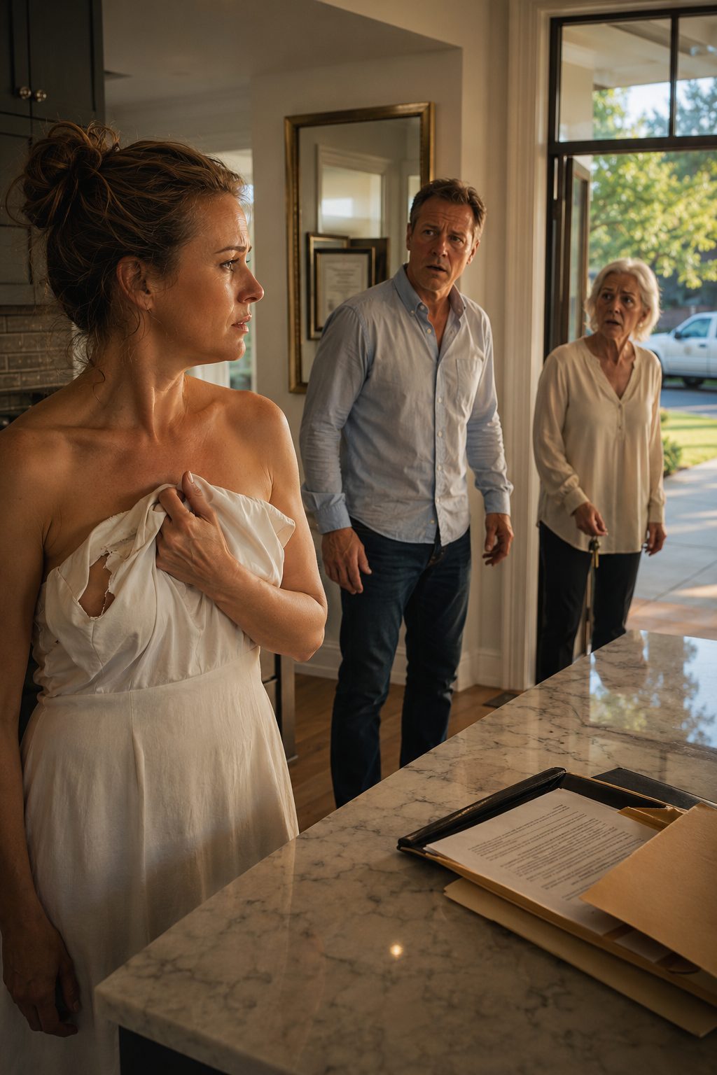 mother in law argument in american home mother in law confrontation inside luxury home