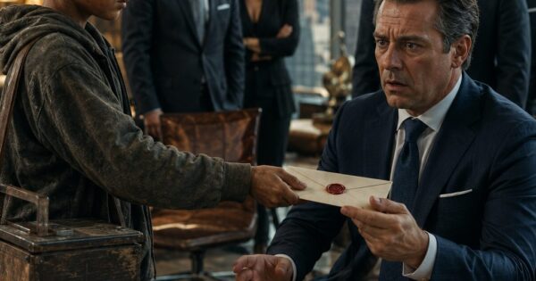 A Poor Shoeshine Boy’s Honesty Returned a Sealed Envelope