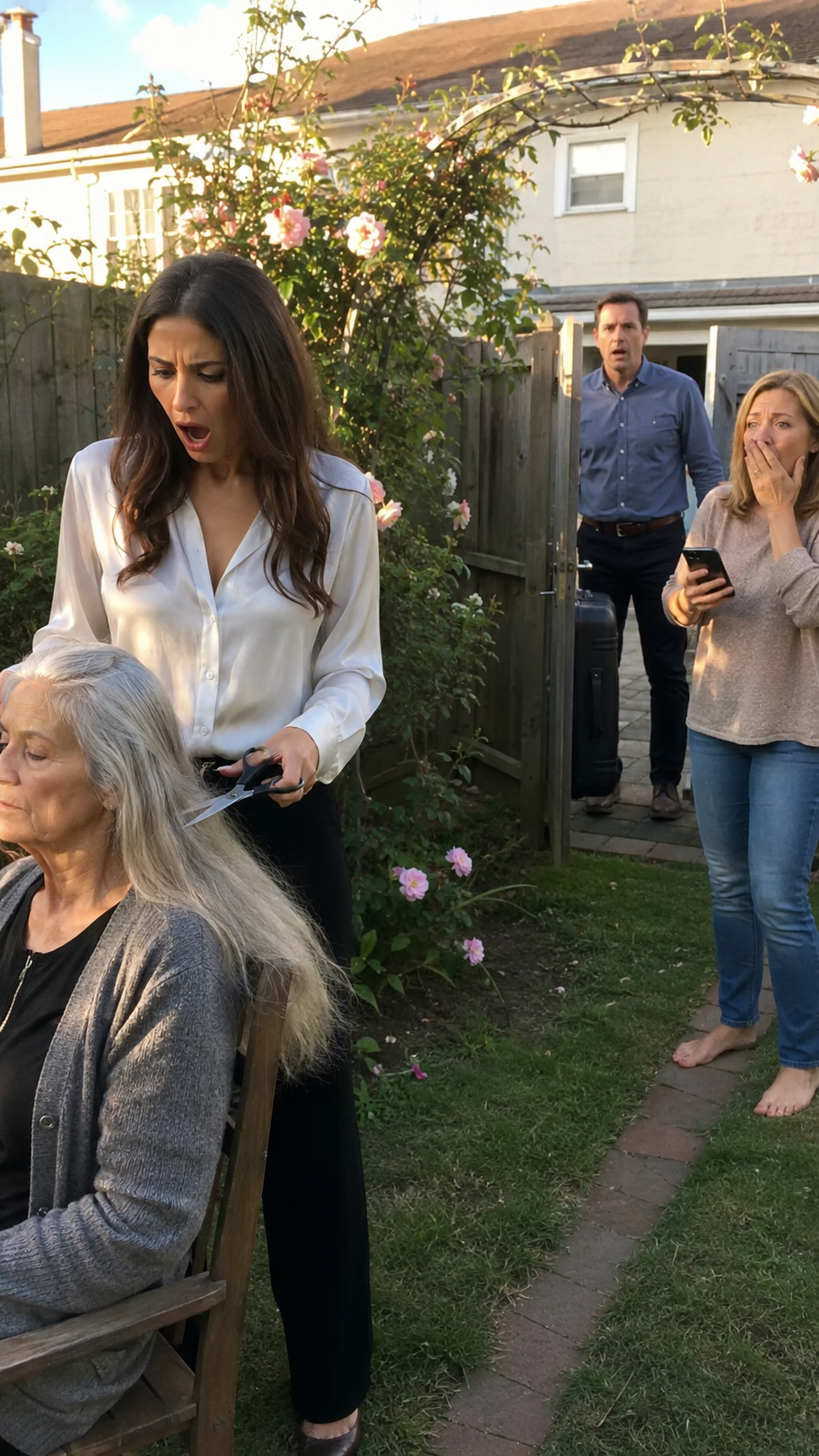 Silver Hair Betrayal Exposed by a Son’s Unexpected Homecoming