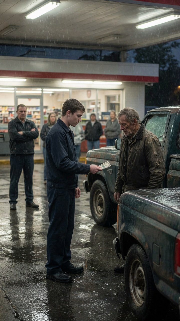 Teen Gas Station Worker Gives Away Last $10 in Heartwarming Act