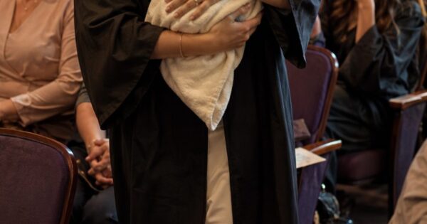 Graduation Newborn Family Story: The Rector Speaks Truth