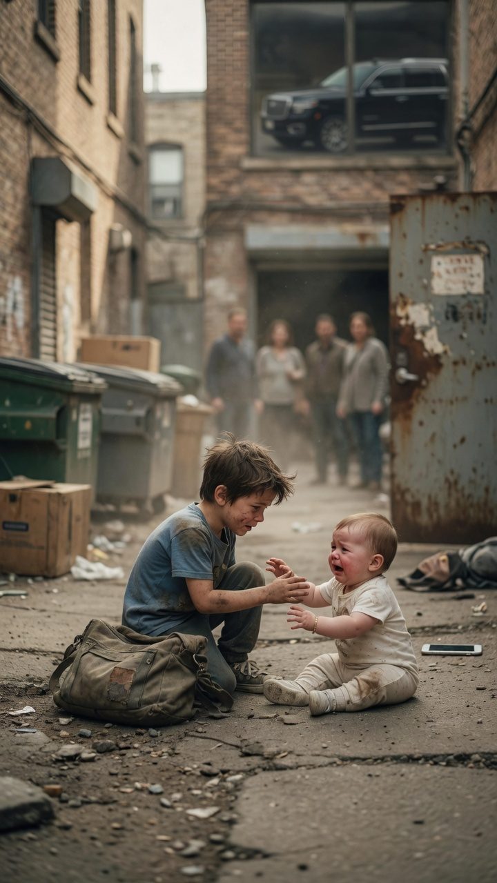 The Boy Everyone Ignored Reached for a Crying Baby—Then Everything