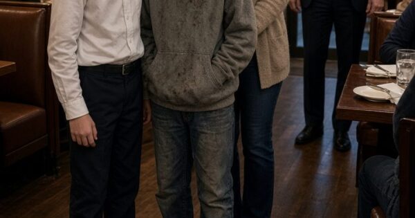Homeless Boy Saves Son: Restaurant Truth Shatters Abusive Father