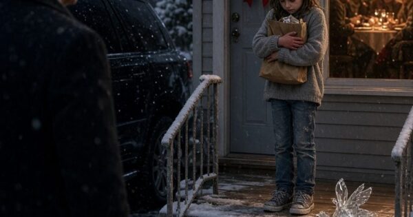 CEO Saves Girl From Stepmother’s Cruel Christmas Night Abandonment