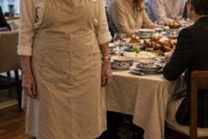 Daughter respects mother dinner: A Lesson in Family Boundaries