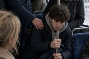 boy standing bus: Everyone Thought He Was Rude—Then He Finally Stood