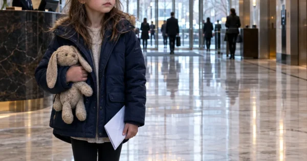 The Little Girl Who Stopped Dominic Moretti in His Own Lobby